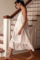 The GREAT. SLEEP Eyelet Ruffle Night Dress