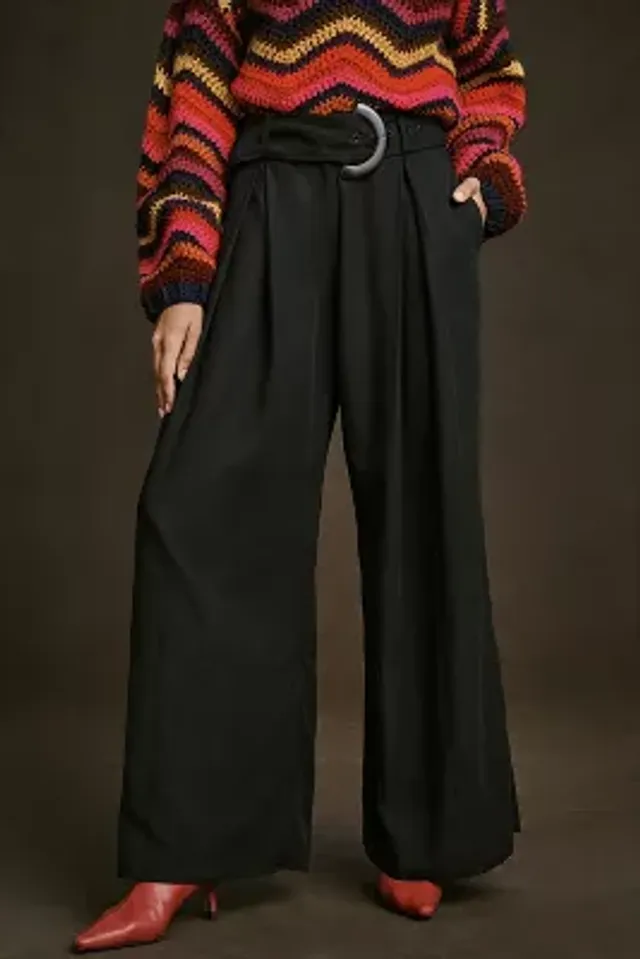 Farm Rio Tailored Wide-Leg Pants