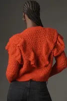 Farm Rio Textured Knit Cardigan Sweater