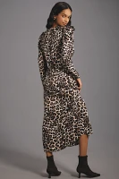 Farm Rio Leopard Midi Dress