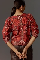 Farm Rio Gigi Tapestry Blouse