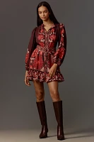 Farm Rio Gigi Tapestry Mini Dress