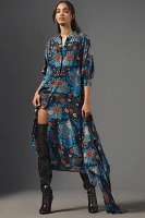 Farm Rio Arabesque Floral Midi Dress