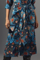 Farm Rio Arabesque Floral Midi Dress