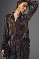 Farm Rio Golden Foliage Buttondown Shirt