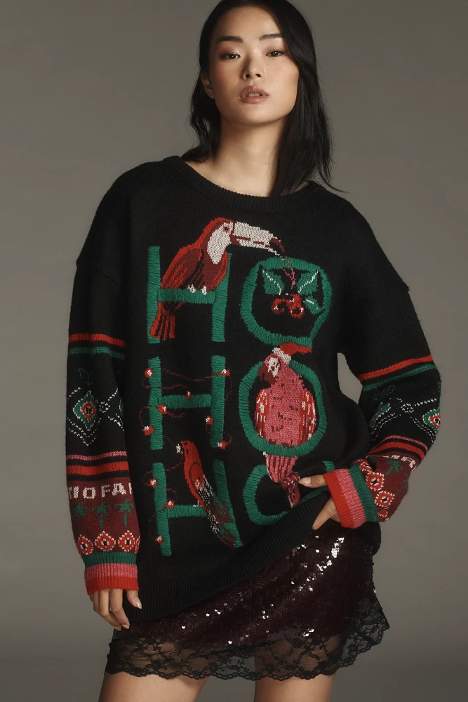 Farm Rio Hohoho Knit Sweater