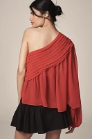 Farm Rio Rose One-Shoulder Blouse