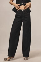 Damson Madder Dion High-Rise Wide-Leg Jeans