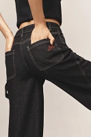 Damson Madder Dion High-Rise Wide-Leg Jeans