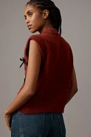 Damson Madder Aggie Bow Knit Vest