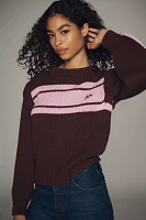 Damson Madder Poppy Convertible Sweater