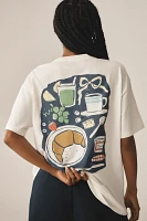 Damson Madder x Anthropologie Breakfast Graphic Tee