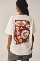 Damson Madder x Anthropologie Dinner Graphic Tee