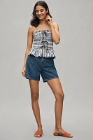 Damson Madder Katya Shirred Gingham Cami