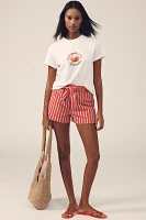 Damson Madder Crabby Bow Shrunken Graphic Tee