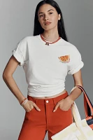 Damson Madder Spritz Boyfriend Graphic Tee