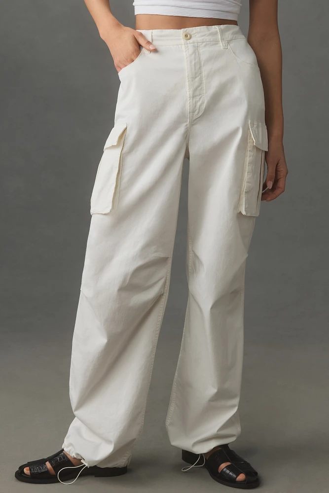 Good American Baggy Cargo Pants