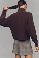 Good American Cozy Ribbed Turtleneck Sweater