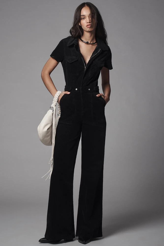 Good American Fit For Success Palazzo Jumpsuit