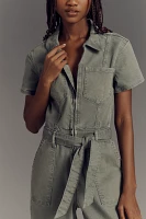 Good American x Anthropologie Fit For Success Utility Cropped Jumpsuit