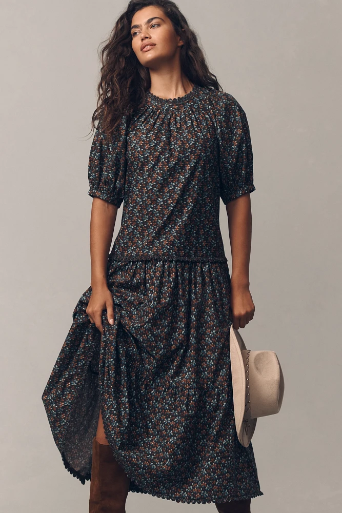 RHODE Aderyn Midi Dress