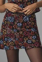 Le Superbe Murakami Flower Mini Skirt