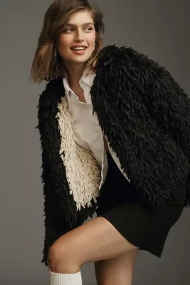 Le Superbe Power Trip Faux Fur Jacket