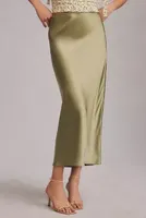 Reformation Layla Silk Skirt