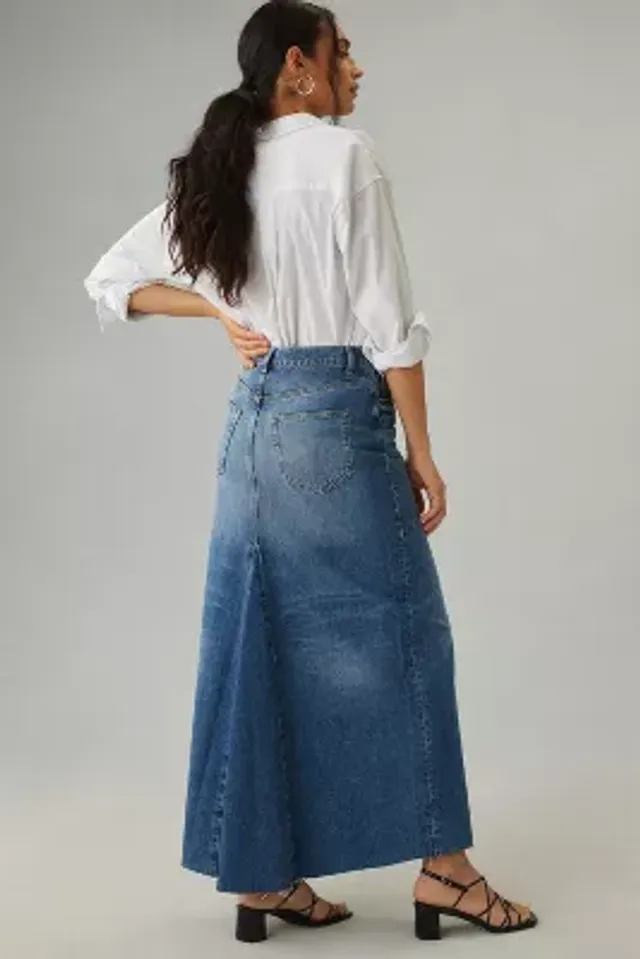 Lina Denim Skirt - Blue Wash – Zoe Moss