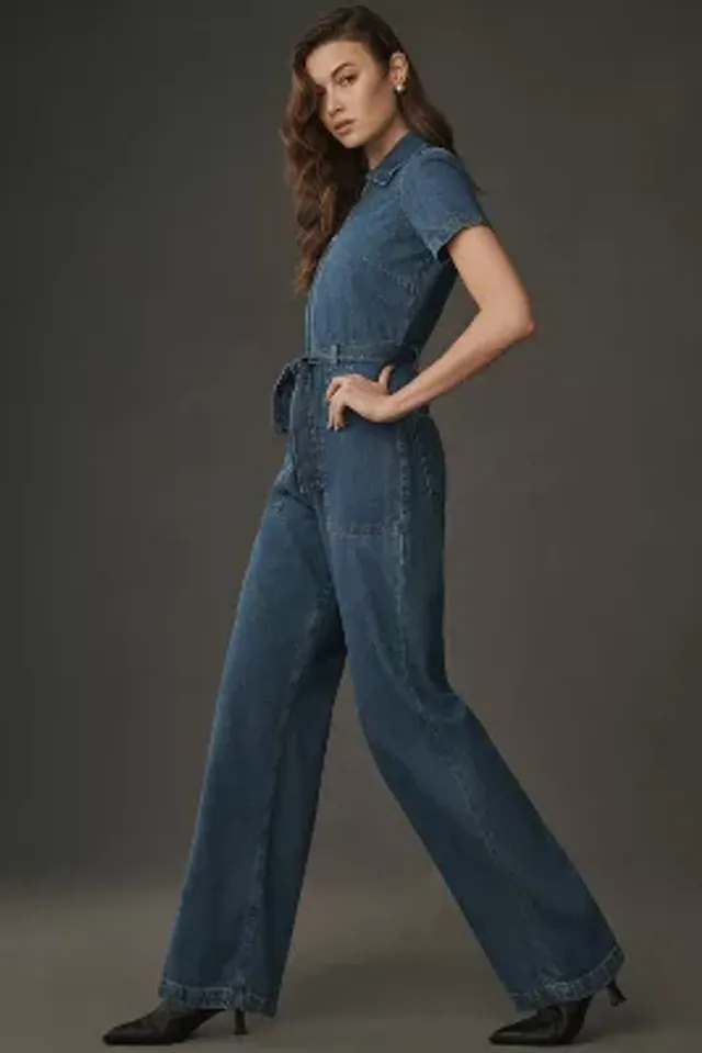 Cassidy Denim Short Jumpsuit