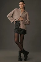 Reformation Fantino Cashmere Collared Cardigan