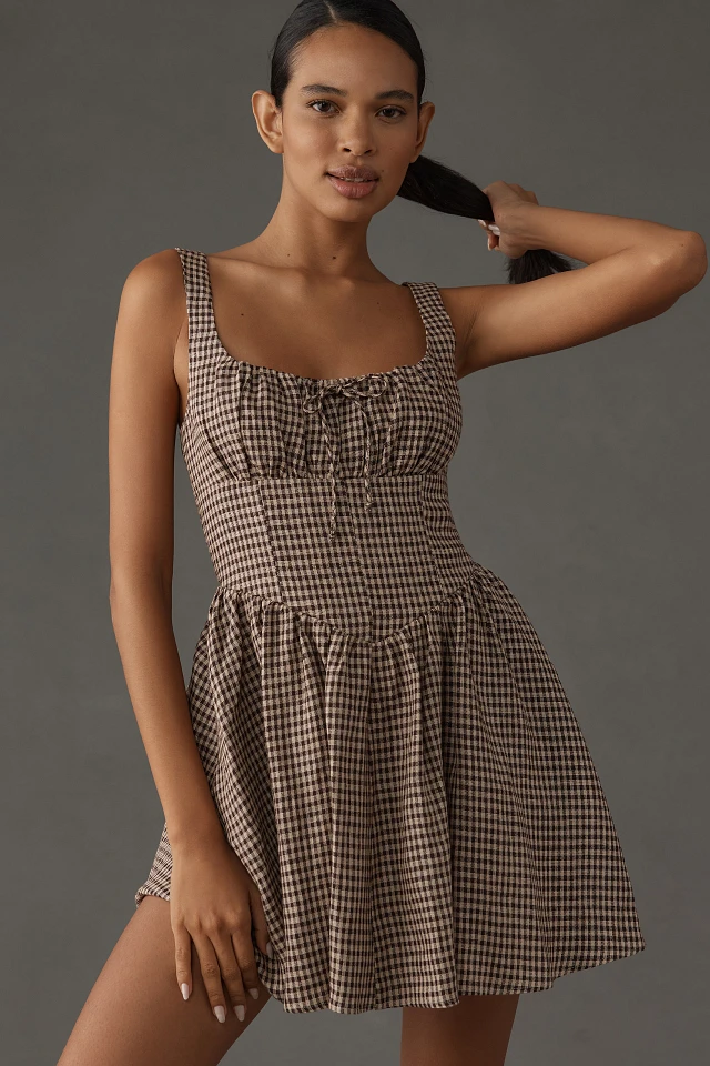Reformation Daria Linen Mini Dress | The Summit Reformation Daria Linen Mini Dress | The Summit