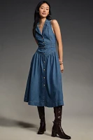 Reformation Ellison Denim Midi Dress