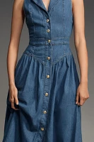 Reformation Ellison Denim Midi Dress