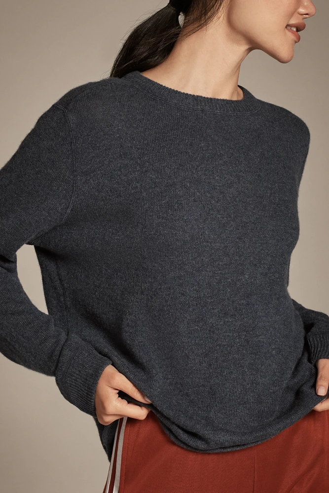 Reformation Boyfriend Cashmere Crew-Neck Sweater