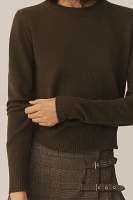 Reformation Dana Cashmere Crew Sweater