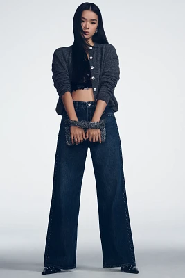 Reformation Cary High-Rise Slouchy Wide-Leg Jeans