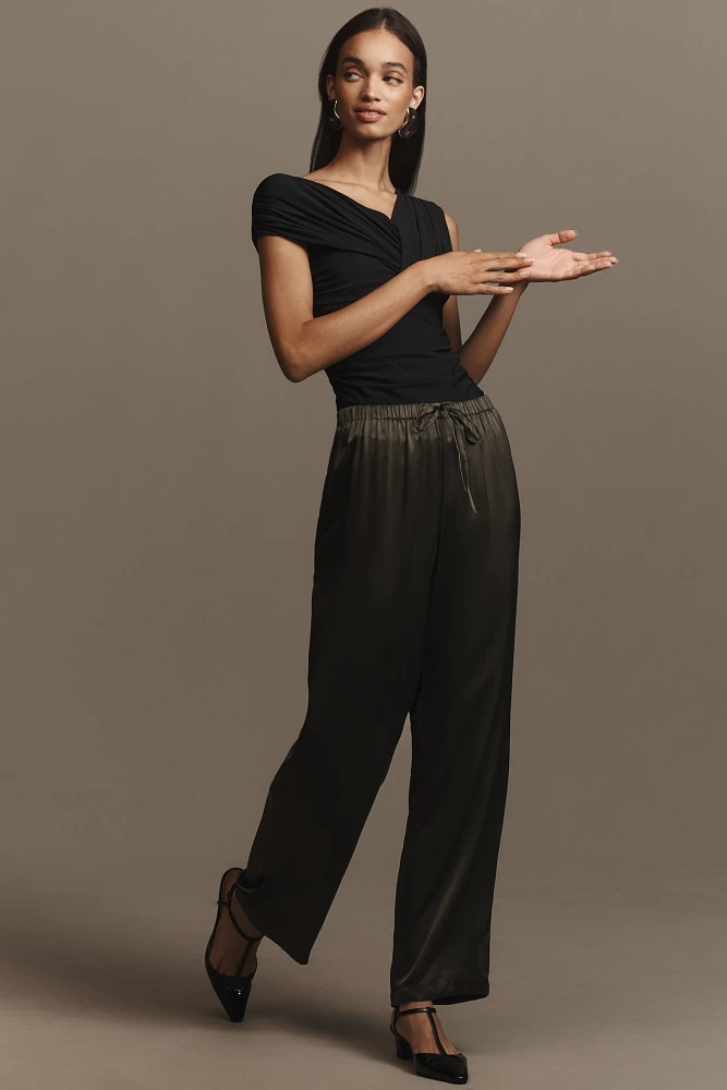 Reformation Olina Silk Pants