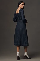 Reformation Celeste Denim Maxi Dress