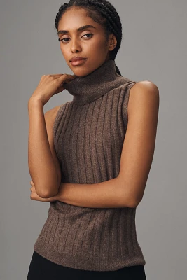 Reformation Rowyn Cashmere Turtleneck Tank