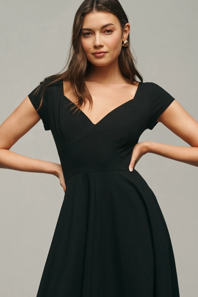 Reformation Brynn V-Neck Midi Dress