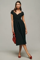 Reformation Brynn V-Neck Midi Dress