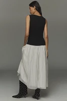 Reformation Cyra Sleeveless Twofer Maxi Dress