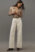 Reformation Cary High-Rise Slouchy Wide-Leg Jeans