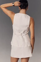 Reformation Aspen Linen Top