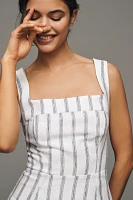 Reformation Celosia Linen Mini Dress