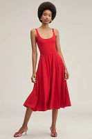 Reformation Rou Sleeveless Knit Midi Dress