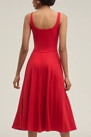 Reformation Rou Sleeveless Knit Midi Dress