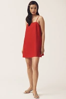Reformation Aubree Sleeveless Linen Mini Dress