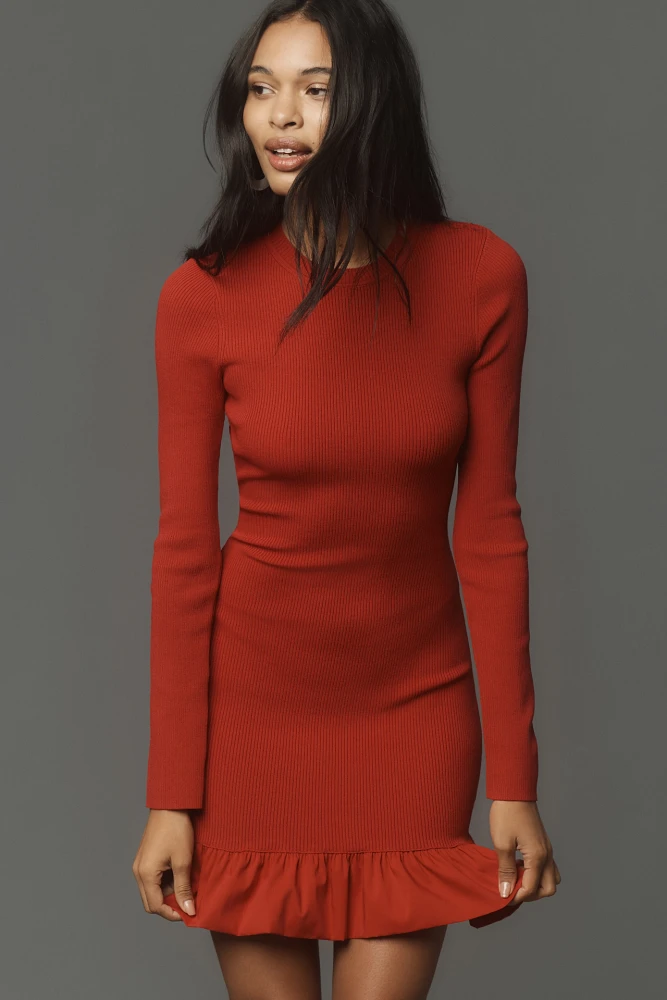 SIMONMILLER Otto Knit Mini Dress